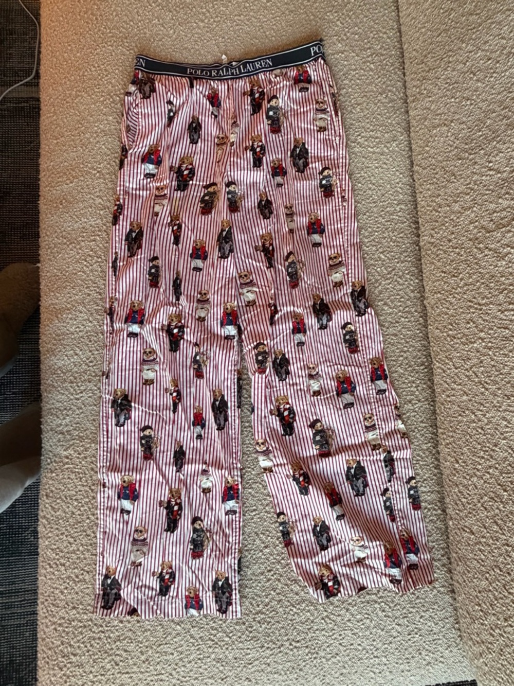 Polo Ralph Lauren Polo Bear Cotton Sateen Pajama Set - Picture 4 of 9